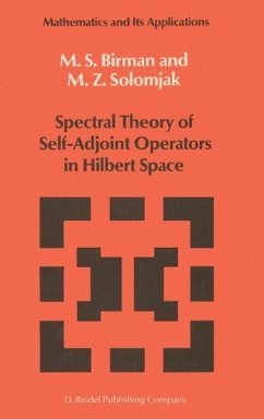 Cover Spectral Theory of Self-Adjoint Operators in Hilbert Space (eBook, PDF)