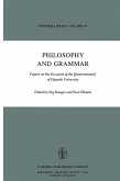 Philosophy and Grammar (eBook, PDF)