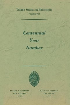 Centennial Year Number (eBook, PDF) - Feibleman, James K.; Morrison, Paul G.; Reck, Andrew J.; Lee, Harold N.; Ballard, Edward G.; Barber, Richard L.; Hamburg, Carl H.; Whittemore, Robert C.
