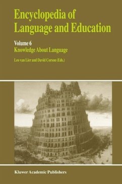 Cover Encyclopedia of Language and Education (eBook, PDF)