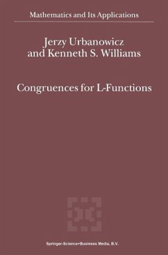 Cover Congruences for L-Functions (eBook, PDF)