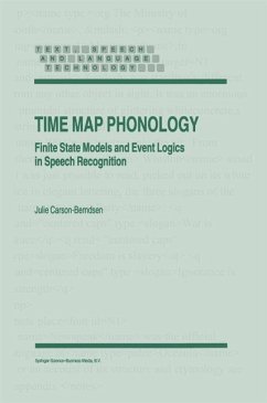 Time Map Phonology (eBook, PDF) - Carson-Berndsen, J.