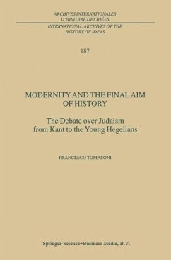 Cover Modernity and the Final Aim of History (eBook, PDF)