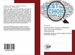 Analyse des risques sanitaires dus aux intoxications alimentaires - Rachidi, Hafida