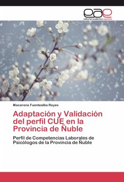 Adaptación y Validación del perfil CUE en la Provincia de Ñuble - Fuentealba Reyes, Macarena