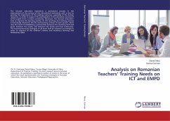 Analysis on Romanian Teachers¿ Training Needs on ICT and EMPD