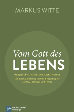 Vom Gott des Lebens (eBook, ePUB) - Witte, Markus