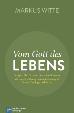 Vom Gott des Lebens (eBook, PDF) - Witte, Markus