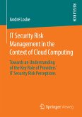 IT Security Risk Management in the Context of Cloud Computing (eBook, PDF)