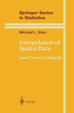 Interpolation of Spatial Data (eBook, PDF) - Stein, Michael L.