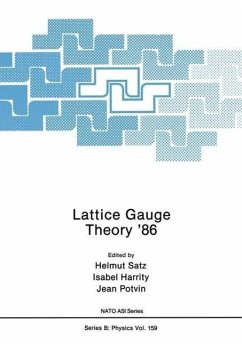 Lattice Gauge Theory '86 (eBook, PDF) - Satz, Helmut; Harrity, Isabel; Potvin, Jean