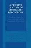 A Quarter Century of Community Psychology (eBook, PDF)