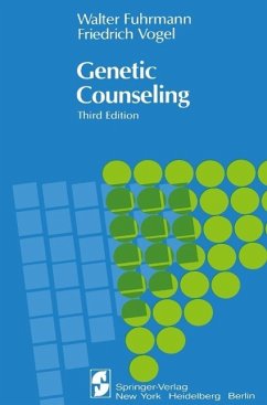 Genetic Counseling (eBook, PDF) - Fuhrmann, Walter; Vogel, Friedrich