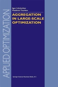 Aggregation in Large-Scale Optimization (eBook, PDF) - Litvinchev, I.; Tsurkov, Vladimir