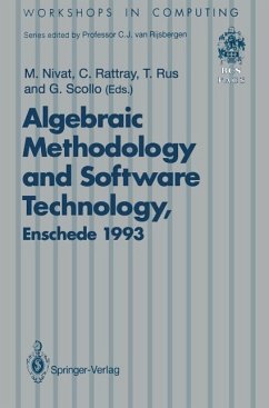 Cover Algebraic Methodology and Software Technology (AMAST'93) (eBook, PDF)