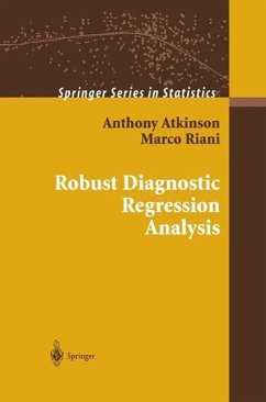 Robust Diagnostic Regression Analysis (eBook, PDF) - Atkinson, Anthony; Riani, Marco