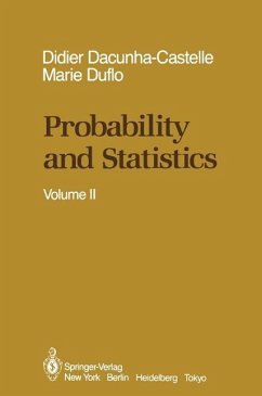 Probability and Statistics (eBook, PDF) - Dacunha-Castelle, Didier; Duflo, Marie