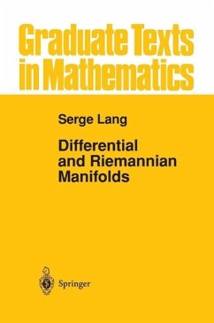 Differential and Riemannian Manifolds (eBook, PDF) - Lang, Serge