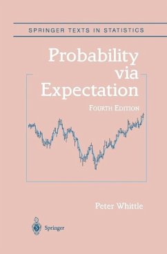 Probability via Expectation (eBook, PDF) - Whittle, Peter