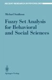 Fuzzy Set Analysis for Behavioral and Social Sciences (eBook, PDF)