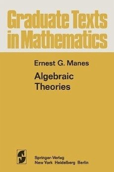 Algebraic Theories (eBook, PDF) - Manes, E. G.