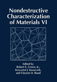 Cover Nondestructive Characterization of Materials VI (eBook, PDF)