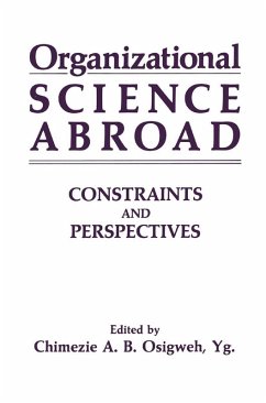 Cover Organizational Science Abroad (eBook, PDF)