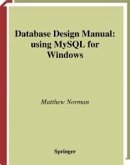 Database Design Manual: using MySQL for Windows (eBook, PDF)