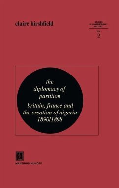 The Diplomacy of Partition (eBook, PDF) - Hirshfield, C.