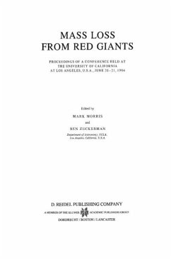 Mass Loss from Red Giants (eBook, PDF)