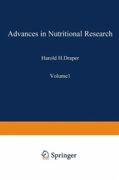 Advances in Nutritional Research (eBook, PDF) - Draper, H.