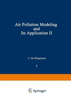 Cover Air Pollution Modeling and Its Application II (eBook, PDF)