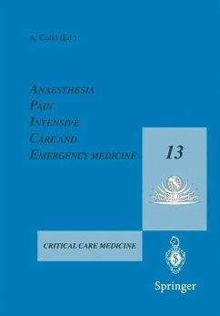 Anaesthesia, Pain, Intensive Care and Emergency Medicine - A.P.I.C.E. (eBook, PDF) - Gullo, Antonino