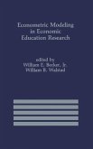 Econometric Modeling in Economic Education Research (eBook, PDF)