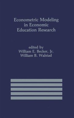 Econometric Modeling in Economic Education Research (eBook, PDF)