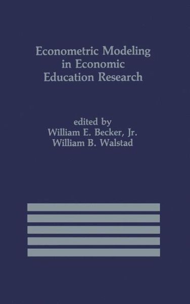 Econometric Modeling in Economic Education Research (eBook, PDF) Econometric Modeling in Economic Education Research (eBook, PDF)