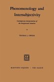 Phenomenology and Intersubjectivity (eBook, PDF)