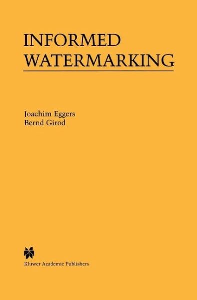 Informed Watermarking (eBook, PDF)