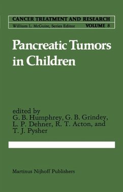 Cover Pancreatic Tumors in Children (eBook, PDF)