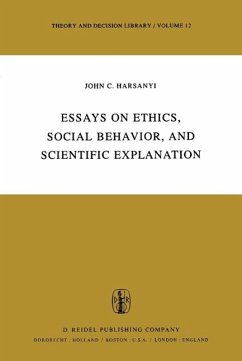 Essays on Ethics, Social Behaviour, and Scientific Explanation (eBook, PDF) - Harsanyi, J. C.