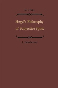 Hegels Philosophie des subjektiven Geistes / Hegel's Philosophy of Subjective Spirit (eBook, PDF)