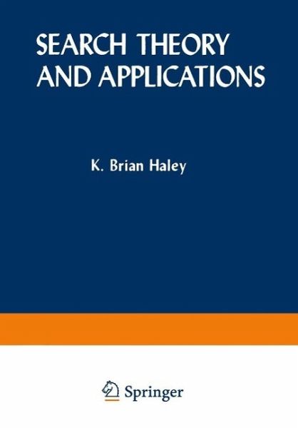 Search Theory and Applications (eBook, PDF) Search Theory and Applications (eBook, PDF)