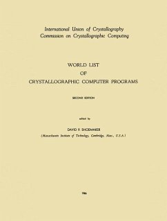 World List of Crystallographic Computer Programs (eBook, PDF)