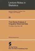Time Series Analysis of Irregularly Observed Data (eBook, PDF)