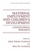 Maternal Employment and Children's Development (eBook, PDF)