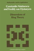 Dimensions of Ring Theory (eBook, PDF)