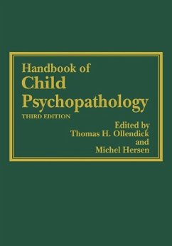 Handbook of Child Psychopathology (eBook, PDF)