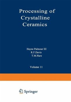 Processing of Crystalline Ceramics (eBook, PDF)