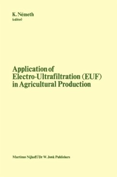 Cover Application of Electro-Ultrafiltration (EUF) in Agricultural Production (eBook, PDF)