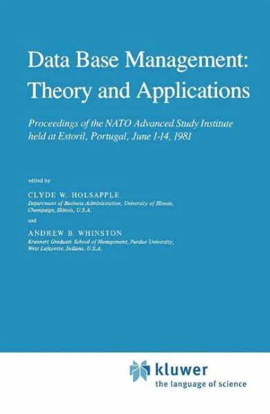 Data Base Management: Theory and Applications (eBook, PDF) Data Base Management: Theory and Applications (eBook, PDF)